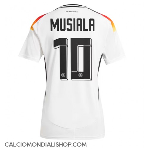 Maglie da calcio Germania Jamal Musiala #10 Prima Maglia Europei 2024 Manica Corta